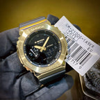 G-SHOCK GM-2100 GOLD BLACK DIAL METAL BODY [PREMIUM QUALITY]
