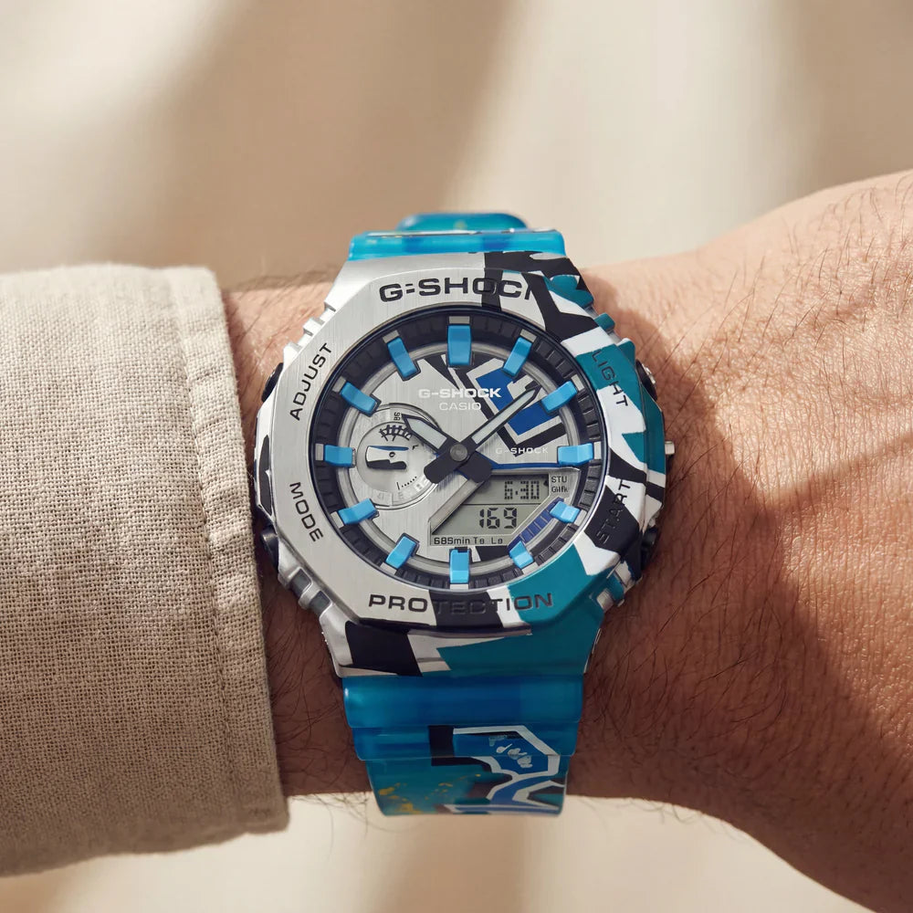 G-Shock GA 2100 spirit blue