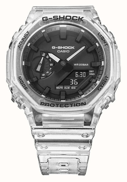 G-Shock GA 2100 1A2ER  Clear Case